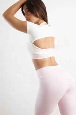 DSGN Studio Haut Court Ultra Sculpt À Torsade Frontale Et Dos Ouvert<Femme Vêtements De Sport|Dsgn Studio