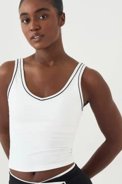 DSGN Studio Haut Débardeur Matelassé Ultra Sculpt avec Détails de Passepoil<Femme Vêtements De Sport|Dsgn Studio