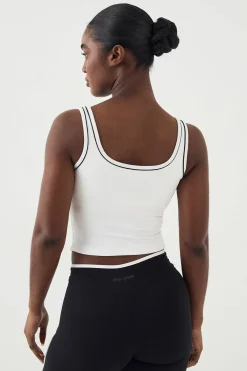 DSGN Studio Haut Débardeur Matelassé Ultra Sculpt avec Détails de Passepoil<Femme Vêtements De Sport|Dsgn Studio