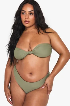 Haut de bikini bandeau essentiel pour grandes tailles