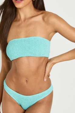 Haut De Bikini Bandeau Froissé Taille Unique Premium