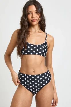 Haut De Bikini Échancré À Pois Essentiels