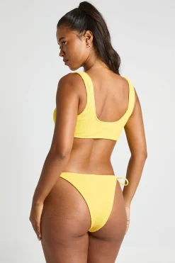 Haut De Bikini Échancré Texturé