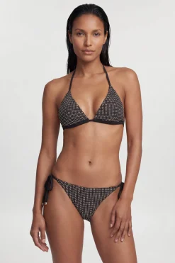 KarenMillen Haut de Bikini à Col Noué avec Clous<Femme Maillots De Bain|Tenues De Plage