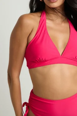 boohoo Haut De Bikini Décolleté Plongeant Avec Dos Nu<Femme Maillots De Bain|Tenues De Plage