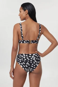 KarenMillen Haut De Bikini Décolleté Plongeant À Pois<Femme Tenues De Plage|Pois