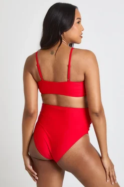 boohoo Haut De Bikini De Maternité Froncé<Femme Maillots De Bain|Tenues De Plage