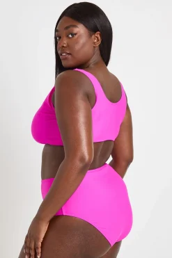 boohoo Haut De Bikini À Encolure Arrondie Plus Essentials<Femme Maillots De Bain|Tenues De Plage