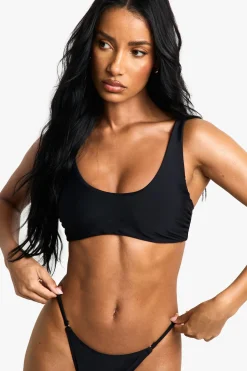 Haut de Bikini Essentials à encolure arrondie