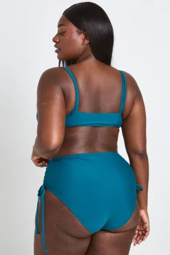 Haut De Bikini Grande Taille À Détail Torsadé Devant