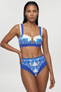 KarenMillen Haut De Bikini À Imprimé Cachemire<Femme Maillots De Bain|Tenues De Plage