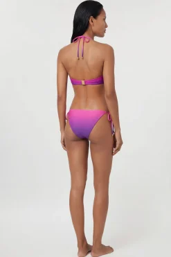 Haut De Bikini Ombré À Liens Latéraux
