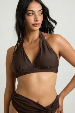 Haut De Bikini Plongeant Dos-nu