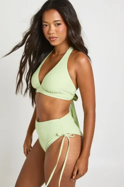 Haut De Bikini Plongeant À Dos Nu