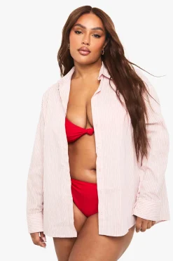 Haut de bikini Plus rembourré avec détails de nœud à l'avant