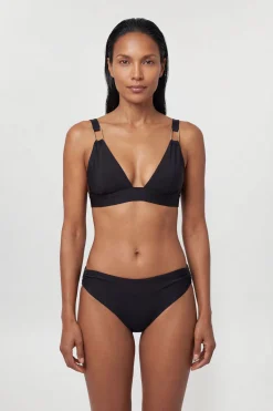 KarenMillen Haut De Bikini Triangle À Détails Ornementaux<Femme Maillots De Bain|Tenues De Plage