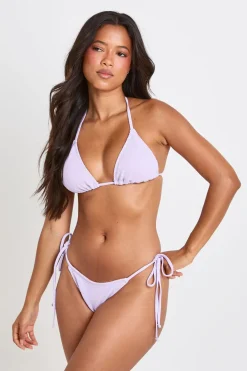 Haut De Bikini Triangle Texturé