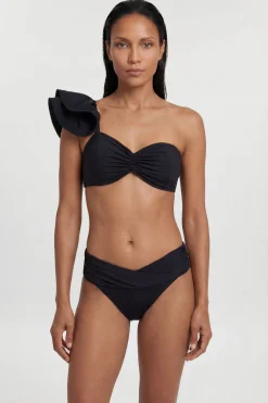 Haut De Bikini À Volant Asymétrique Drama
