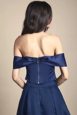 Coast Haut De Demoiselle D'honneur En Satin Premium<Femme Satin Et Dentelle|Tops