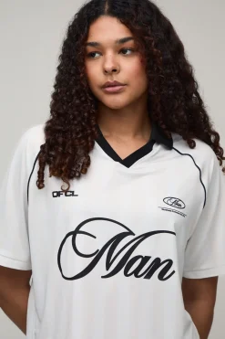 Haut De Football Court Imprimé Homme