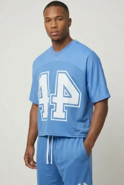 Haut De Hockey 44 Ample En Maille Avec Manches Chauve-souris Oversize