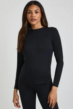 boohoo Haut De Maternité À Manches Longues Supersoft Sculptant<Femme Athleisure|Vêtements De Sport