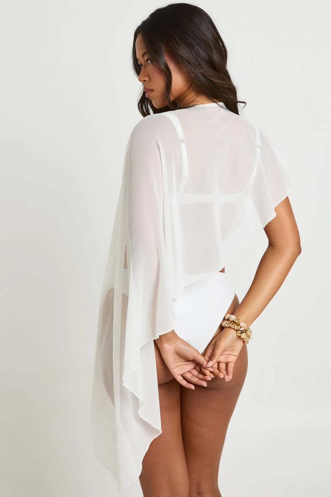 Haut De Plage Cape En Maille