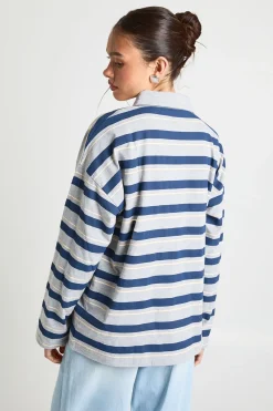 boohoo Haut de Rugby à Rayures<Femme Tops