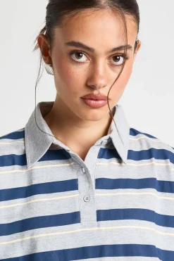 boohoo Haut de Rugby à Rayures<Femme Tops