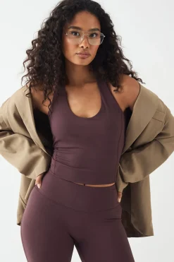 Haut de Sport DSGN Studio Ultra Sculpt à Col Halter avec Rembourrage