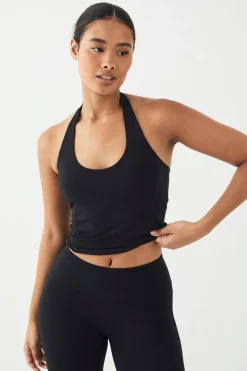 Haut de Sport DSGN Studio Ultra Sculpt à Détails de Coutures et Col Licou Rembourré