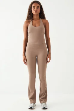 Haut de Sport DSGN Studio Ultra Sculpt à Détails de Coutures et Col Licou Rembourré