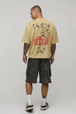 Haut De Sport Oversized Col En V Officiel Coupe Boxy
