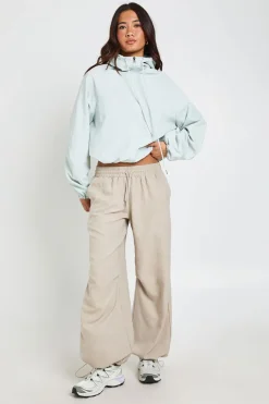 Haut De Survêtement En Nylon À Fermeture Éclair