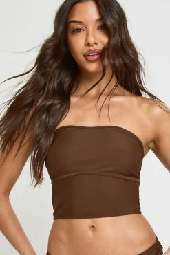 Haut De Tankini Bikini Et Bas De Bikini Taille Haute Échancrée