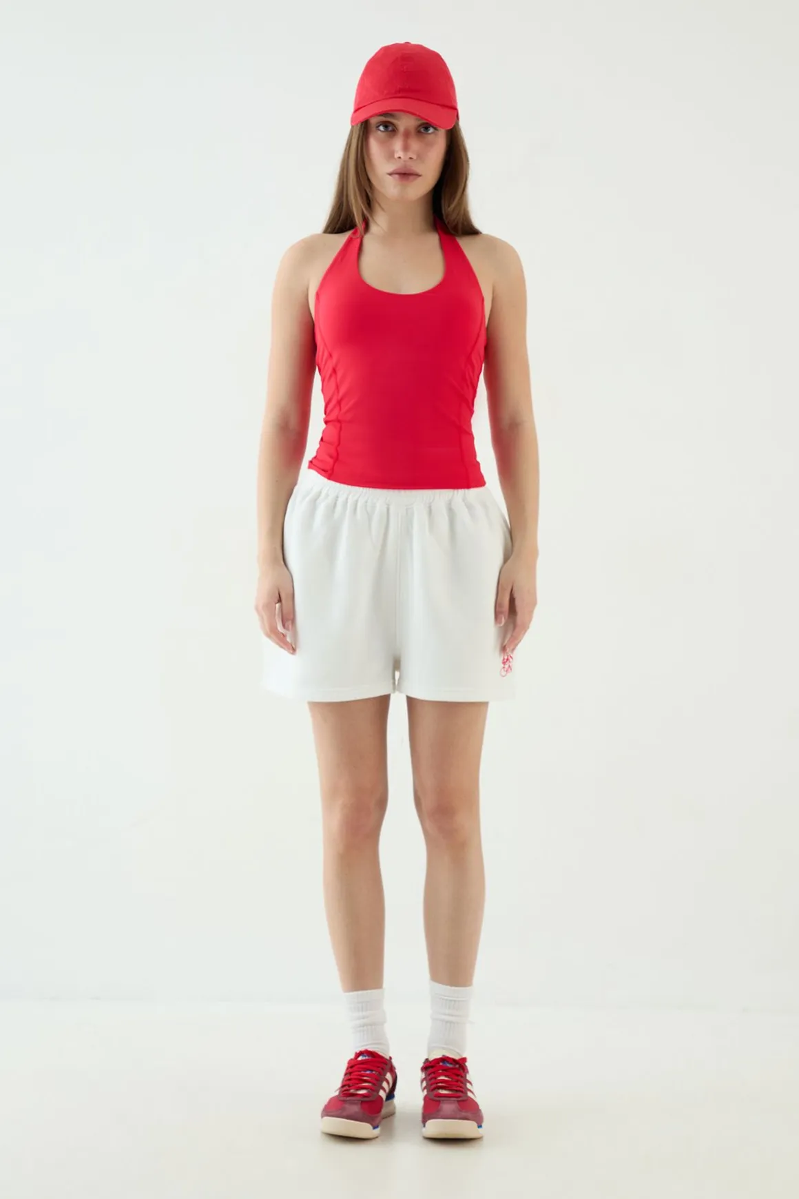 Haut Dos Nu Sculpté Avec Détails De Coutures Et Rembourrage Dsgn Studio Sports