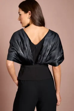 Coast Haut À Encolure En V Et Manches Cape<Femme Tops