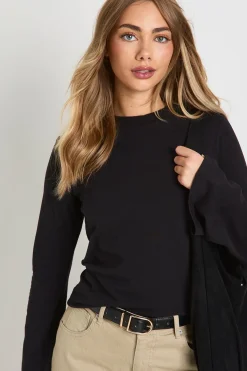boohoo Haut en coton à manches évasées<Femme Tops