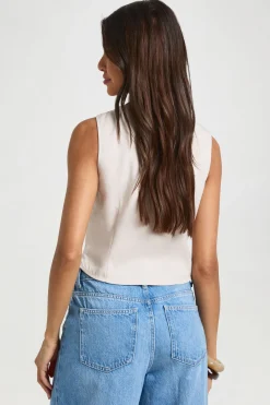 boohoo Haut En Crêpe À Encolure Drapée Avec Bretelles Perlées<Femme Tops