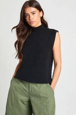 boohoo Haut En Maille Douce À Col Cheminée<Femme Pulls Et Gilets|Toutes Les Mailles