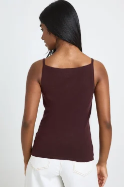 boohoo Haut En Maille À Détail De Bretelles<Femme Pulls Et Gilets|Toutes Les Mailles