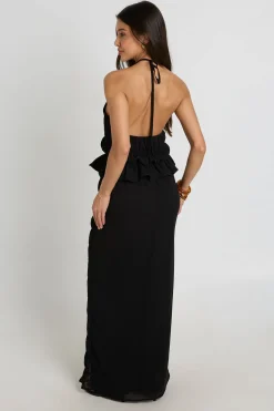 boohoo Haut En Mousseline Froncé À Encolure Américaine<Femme Tops