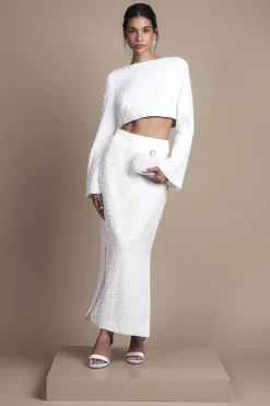 Coast Haut en Velours à Sequins avec Nœud au Dos<Femme Tops