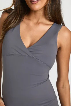 Haut Long De Maternité Col V Supersoft Sculptant