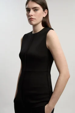 KarenMillen Haut Long Sans Manches Ponte<Femme Tops