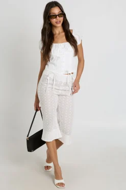 boohoo Haut À Manches Bouffantes Avec Boutonnage<Femme Tops