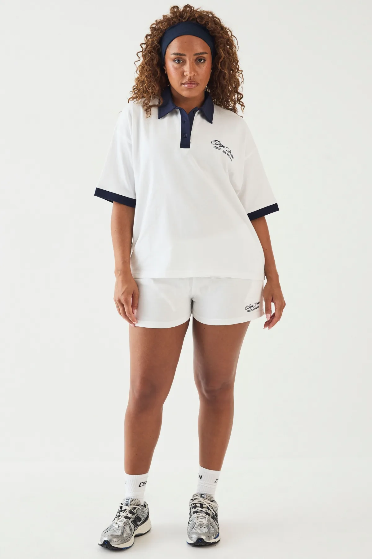 DSGN Studio Haut À Manches Courtes Avec Col<Femme Dsgn Studio|Tops