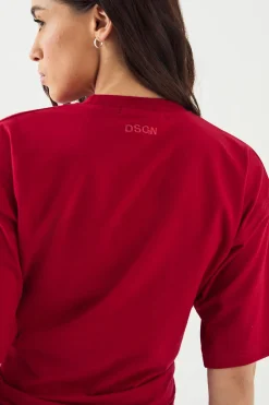 Haut à Manches Courtes avec Fronces Latérales DSGN Studio