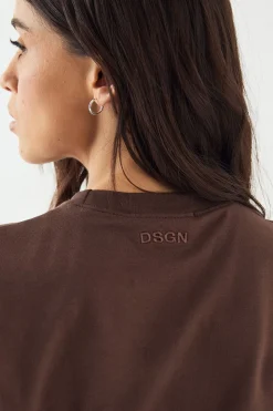 Haut à Manches Courtes avec Fronces Latérales DSGN Studio