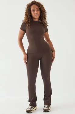 DSGN Studio Haut À Manches Courtes Sculptant<Femme Vêtements De Sport|Dsgn Studio